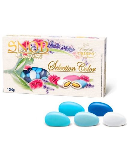 Confetti Crispo Snob Selection Color Celesti alla Mandorla 1 Kg