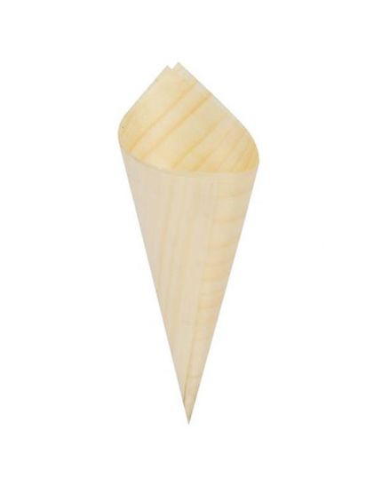 Coni Bamboo per Stuzzichini Finger Food 17cm