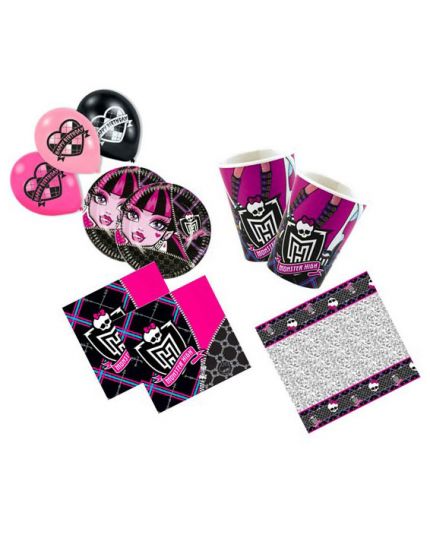 Kit Coordinato Tavola Monster High per 40 Persone