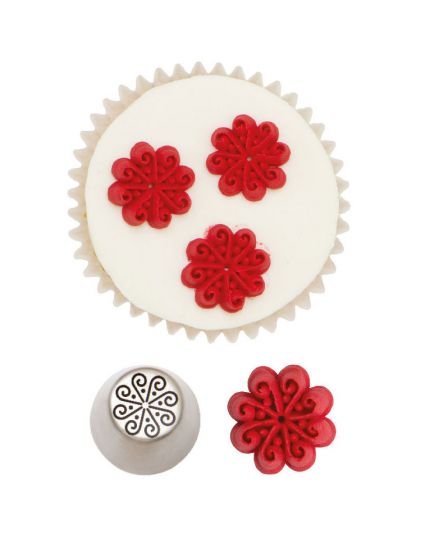 Cornetto Acciaio n. 74 Swirl Decora
