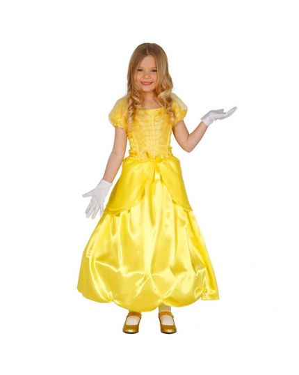 Costume Belle Principessa Gialla Bambina