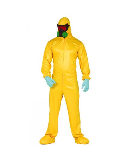 Costume Biochimico con Maschera Antigas Adulto