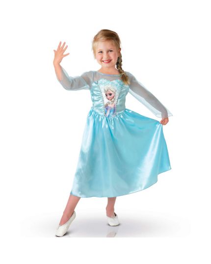 Costume Elsa Frozen Classic Bambina
