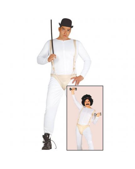 Costume Ginnasta Pazzo Arancia Meccanica