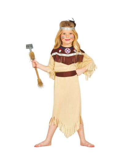 Costume Indiana Cherokee Bambina