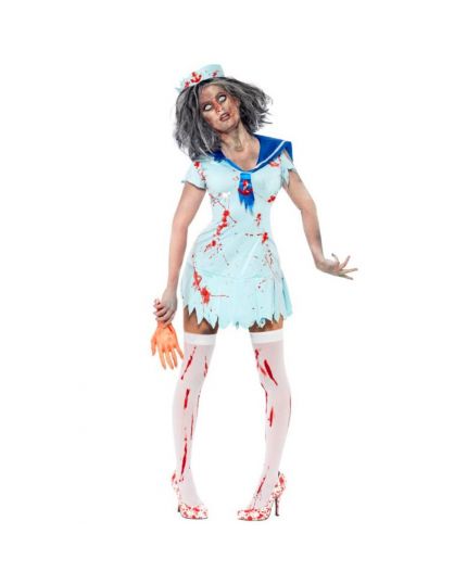 Costume Marinaia Zombie Donna