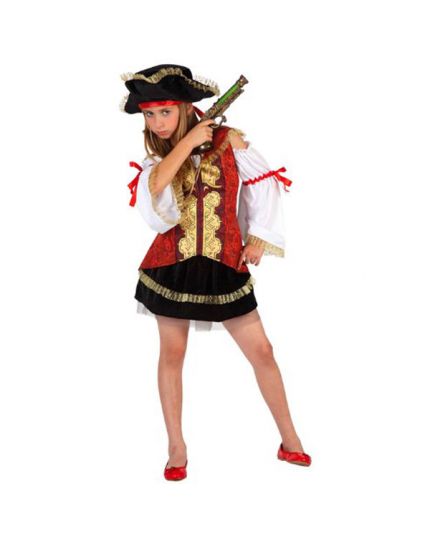 Costume Piratessa Deluxe Bambina