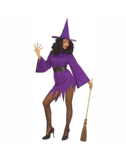 Costume Strega Porpora Donna