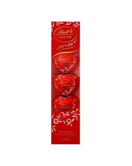 Tubo Praline Cuori Lindor Lindt Cioccolato al Latte o Extra Fondente 69gr