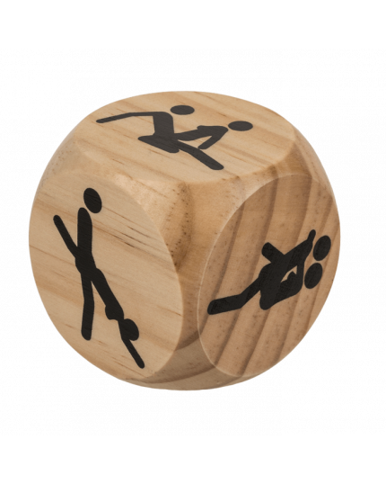 Dadi in legno Kamasutra