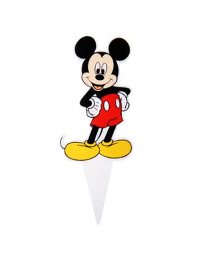Decorazione Zucchero Mickey Topolino Pick Modecor 10cm