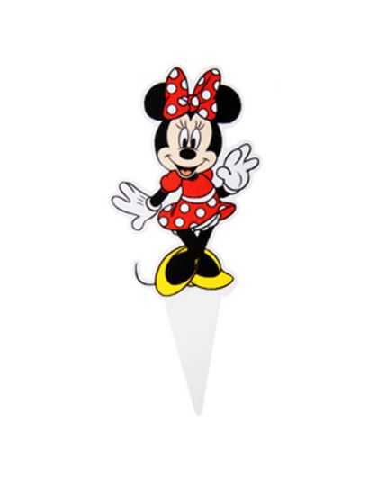 Decorazione Zucchero Minnie Pick Modecor 10cm