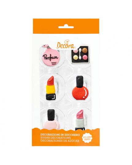 Decorazioni Zucchero Make Up Decora 4-5cm