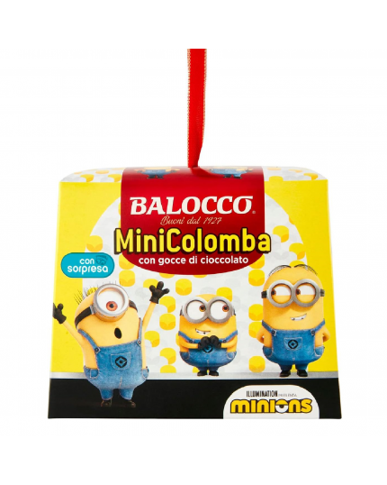 Mini Colombina Pasquale Minions Balocco 100 Gr