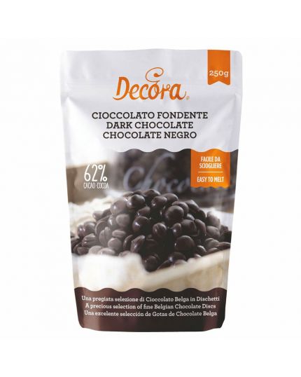 Gocce Dischetti Cioccolato Fondente Decora