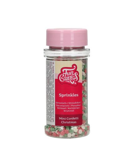 Decorazioni Zucchero Mini Confetti Christmas Fun Cakes 55gr