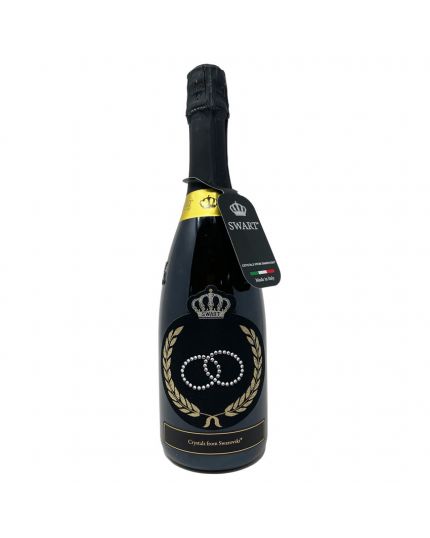 Vino Spumante Fedi con Strass Swarovski Swart 75cl