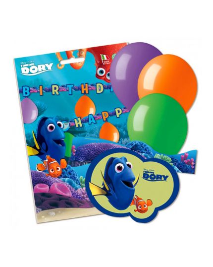 Kit Festone e Palloncini Alla Ricerca di Dory