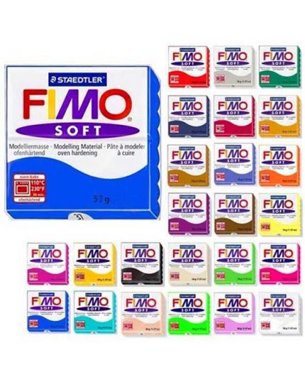 Panetto Pasta Modellabile Fimo Soft Colorato Staedtler 57gr