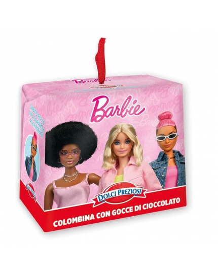 Mini Colombina con Gocce di Cioccolato Barbie Dolci Preziosi 100 Gr