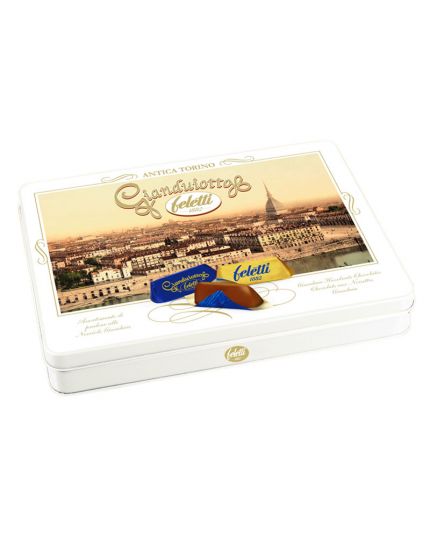 Scatola Latta Gianduiotti Assortiti Feletti 200gr