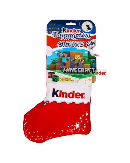 Kinder Happy Maxi Calza Befana Minecraft 296gr