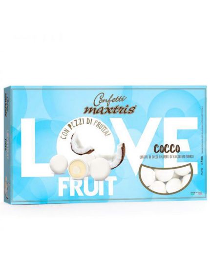 Confetti Maxtris LOVE FRUIT Cocco 1kg.