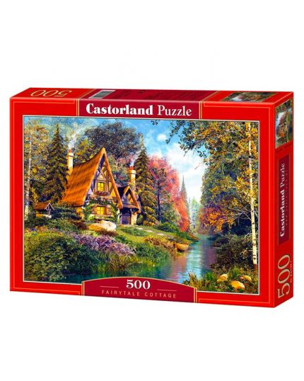 Puzzle Cottage Da Favola 500 Pezzi 47x33 Cm