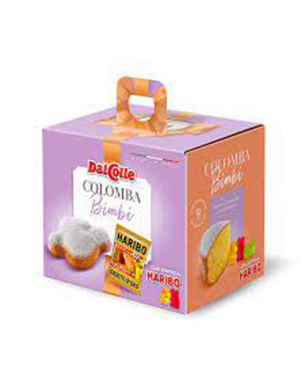 Colomba Bimbi con Caramelle Haribo Dal Colle 50gr