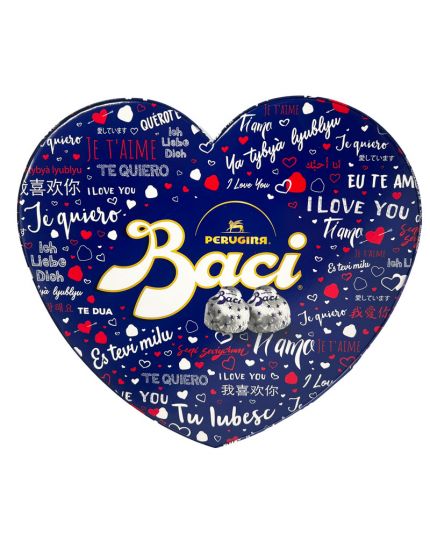 Scatola Cuore Baci Perugina Fondente 150g