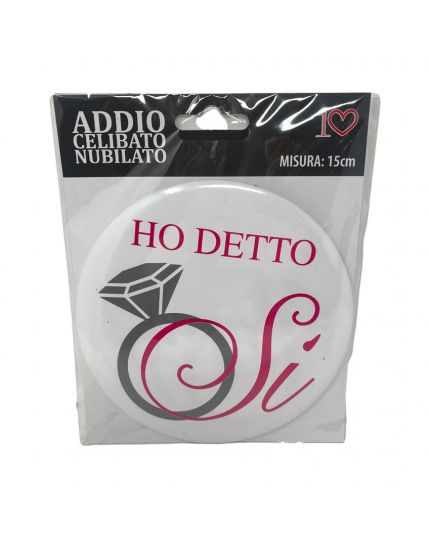 Spilla Ho Detto Si! Addio Celibato e Nubilato