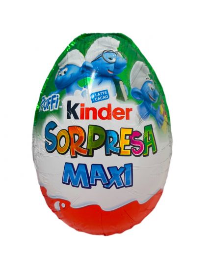 Maxi Kinder Sorpresa I Puffi 100gr