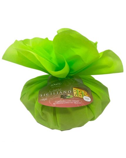 Colomba Cuore Siciliano con Crema al Pistacchio Dais 750gr