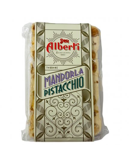 Torrone Morbido Mandorla e Pistacchio Strega Alberti 120gr 