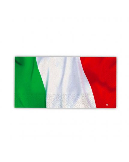 Tovaglioli Tricolore Italia in carta 