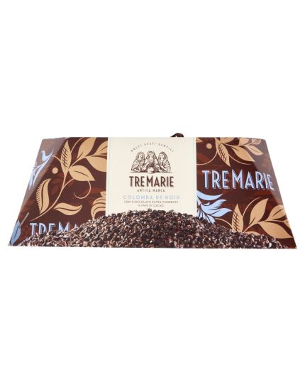 Colomba re Noir in Scatola Regalo Tre Marie 800 Gr