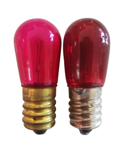 Lampadina ad Incandescenza Colorata per Ricambio Catenaria