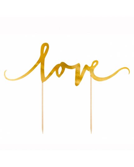 Sopratorta Cake Topper Love 17cm