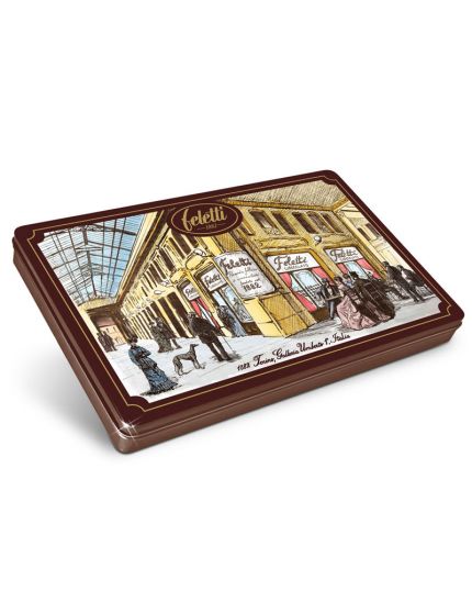 Scatola Latta Pralineria Assortita Feletti 330gr