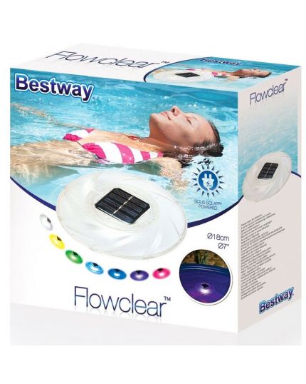 Bestway 58111 Luci Galleggianti Solari LED 18cm