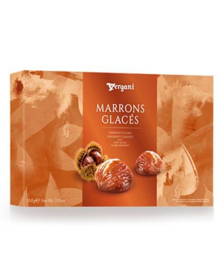 Scatola Marron Glaces Vergani 200gr