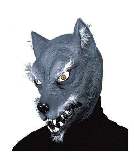 Maschera Lattice Lupo Grigio