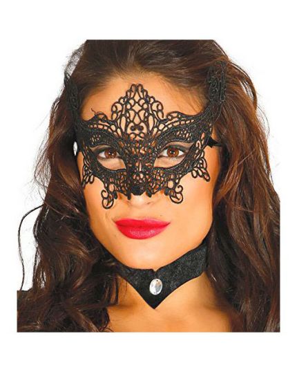 Maschera Pizzo Nera