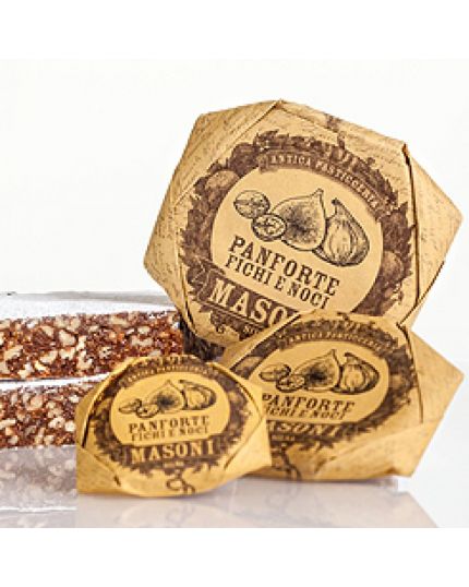 Panforte Artigianale Fichi e Noci Masoni 250gr 