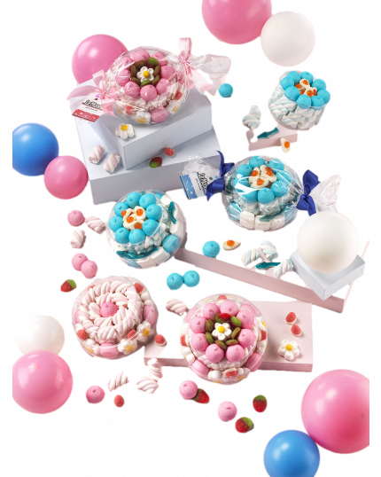 Torta Candy Marshmallows Bimba Bimbo 450g