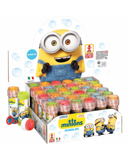 Kit Bolle di Sapone Minions 5Pz