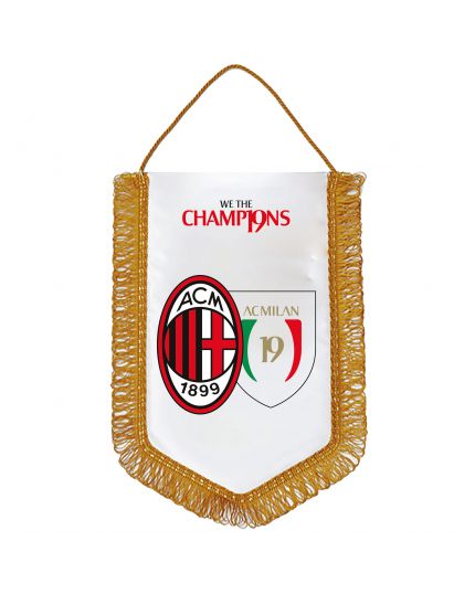 Gagliardetto AC Milan Campione d'Italia Scudetto 19