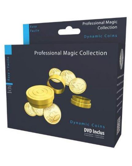 Trucco Magia Dynamic Coins Professional Magic Collection con DVD