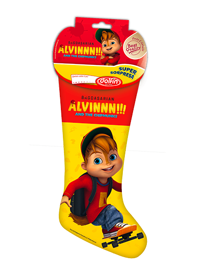 Maxi Calza Befana Alvin Dolfin 160gr