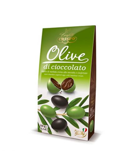 Olive di Cioccolato Fondente Crispo 150gr